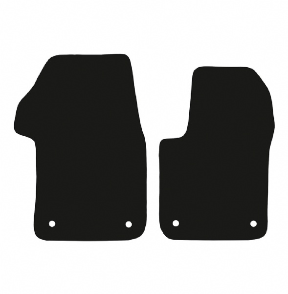 Rubber Volkswagen Multivan 2022 Onwards Tailored Floor Mats / Car Mats