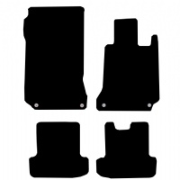 Mercedes E Class Convertible 2009 - 2018 A207 (4x Locators) Tailored Floor Mats / Car Mats