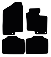 Kia Optima 2012 - 2016 (TF) Tailored Floor Mats / Car Mats