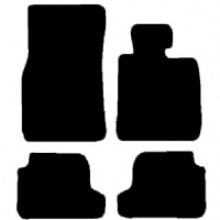 BMW 2 Series Convertible 2014 - 2021 (F23) (2x Velcro Fitting) Tailored Floor Mats / Car Mats