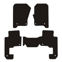 Land Rover Discovery 3 (2004 - 2008) (8 Locators) Tailored Floor Mats / Car Mats