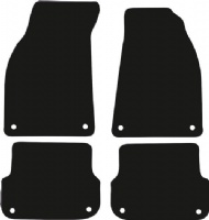 Audi A6 Saloon (C6; 2004 - 2009) (34cm rear locator spacings) Tailored Floor Mats