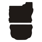 Volkswagen Beetle (1966 - 1980) 1303cc Tailored Boot Mat