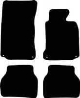 BMW 5 Series Saloon 1996 - 2003 (E39) (4 Locators) Tailored Floor Mats / Car Mats