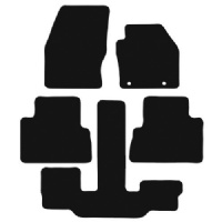 Ford Grand C-Max 2010 - 2016 (Round Locators) Tailored Floor Mats / Car Mats