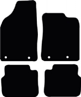 Chrysler Delta 2010 - Onwards (Manual) Tailored Floor Mats / Car Mats