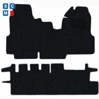 Ford Transit 2006 - 2013 (Mk7)(Crew Cab Double Passenger) Tailored Floor Mats / Car Mats