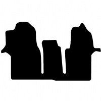 Volkswagen Crafter 2017 Onwards Tailored Floor Mats / Car Mats