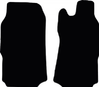 Ford Transit 2005 - 2013 (Mk7)(Two Piece) Tailored Floor Mats / Car Mats