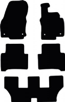 Volkswagen Touran 2015 - onwards Tailored Floor Mats / Car Mats