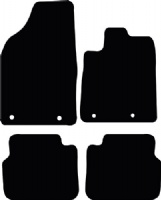Chrysler Delta 2010 - Onwards (Auto) Floor Mats