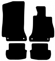 Mercedes C Class Convertible (2016 onwards) (A205)(Auto) Tailored Floor Mats / Car Mats