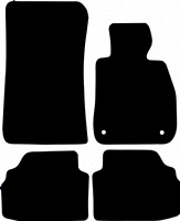 BMW 3 Series Coupe 2007 - 2012 (E92) (Two Locator) Tailored Floor Mats / Car Mats