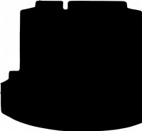 Volkswagen Jetta Mk5 2005 - 2011 (Sport) Tailored Boot Mat 