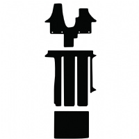 Volkswagen California T5 and T6 (2004 - 2020) T6_017 (Oval Fixing - 3 Rail) Tailored Floor Mats / Car Mats