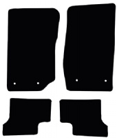 Jeep Wrangler 2006 - 2018 (2 Door) Tailored Floor Mats / Car Mats