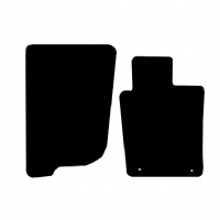 Mitsubishi L200 SNGL Cab (Parallel Locators) 2006 - 2015 Tailored Floor Mats / Car Mats
