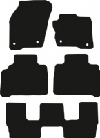 Ford S-Max 2015 - Onwards (7 Seat)(Mk2) Floor Mats