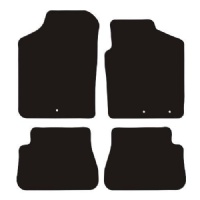Kia Picanto Mk1 (SA; 2009 to 2011) (Twin Locators) Tailored Floor Mats / Car Mats
