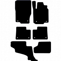 Mercedes GLS 2013 - 2020 Tailored Floor Mats / Car Mats