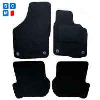 Volkswagen Jetta Mk5 2005 - 2011 (Round Locators) Tailored Floor Mats / Car Mats