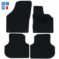 Volkswagen Jetta Mk6 2011 - onwards (Round Locators) Tailored Floor Mats / Car Mats