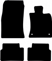 Mini Clubman (2007 - 2015) (R55) (Twin Locators) Tailored Floor Mats