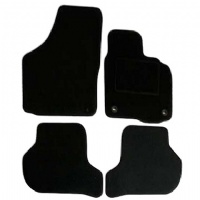 Volkswagen Golf mk5 2007 - 2009 (2 Round Locators) Tailored Floor Mats / Car Mats 