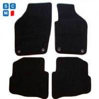 Volkswagen Polo 2002 - 2005 (4 Round Locators) Tailored Floor Mats / Car Mats