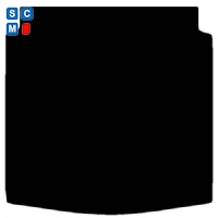 Audi A4 Saloon 2008 - 2015 (B8) Tailored Boot Mat 