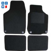 Volkswagen Beetle Convertible (2003 - 2013) (Oval Locators) Tailored Floor Mats / Car Mats