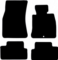 BMW M6 Coupe 2003 - 2011 (E63-E64) Tailored Floor Mats / Car Mats