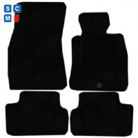 BMW 6 Series Coupe 2003 - 2010 (E63) (4x Velcro Fixing) Tailored Floor Mats / Car Mats