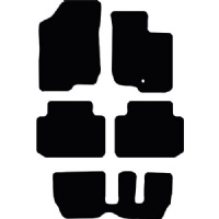 Kia Carens 2007 - 2013 (Manual)(Mk2) Tailored Floor Mats / Car Mats