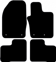 Fiat 500X 2014 - onwards (281mm locators) Car Mats