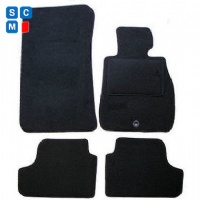 BMW M3 Convertible 2007 - 2013 (E93) (4x Velcro Fitting) Tailored Floor Mats / Car Mats