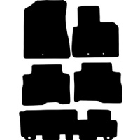 Kia Sorento (2013 - 2015) (7 Seat Version) (Mk2) Tailored Floor Mats / Car Mats