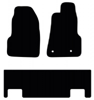 Ford Transit Custom 2015 - Onwards MSport Crew Van (2xFixing) Floor Mats