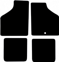 Austin Rover Mini Cabriolet Tailored Floor Mats / Car Mats