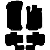 Mercedes R Class 2006 - 2013 (SWB)(V251) Tailored Floor Mats / Car Mats 