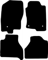 Nissan Navara 2010 - 2013 (D40 Facelift) Tailored Floor Mats