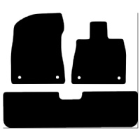 Lexus RX 2016 - Onwards (AL20; Round Locators) Tailored Floor Mats / Car Mats
