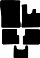 Mercedes G Class (463) 5-door LWB (2000 - 2018) Car Mats