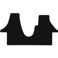 Volkswagen Transporter 2004 - 2020 (without Locators) Tailored Floor Mats / Car Mats