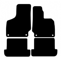 Audi TT Mk2 Coupe (2006 - 2014) (8J) Tailored Floor Mats / Car Mats