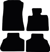BMW X5 2019 - Onwards (G05) (4x Velcro Fitting) Tailored Floor Mats / Car Mats