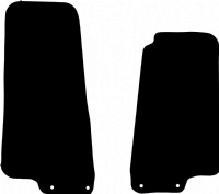 Jaguar XK8 (1996 - 2006) (4 Locators) Tailored Floor Mats / Car Mats