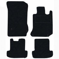 Mercedes C Class Coupe (2011 - 2015) (W204) (4x Locators) (Manual) Tailored Floor Mats / Car Mats