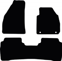 Hyundai Santa Fe 2001 - 2006 (MK1) (Two Locator ) Tailored Floor Mats / Car Mats