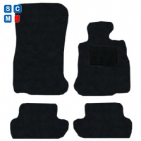 BMW 6 Series Coupe 2011 - Onwards (F13) (4x Velcro Fixing) Tailored Floor Mats / Car Mats